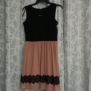 2/$3 Black and Pink Dress Windowed Back